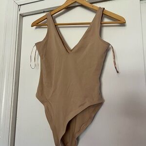 ASOS Miss Selfridge size 4 Beige Bodysuit